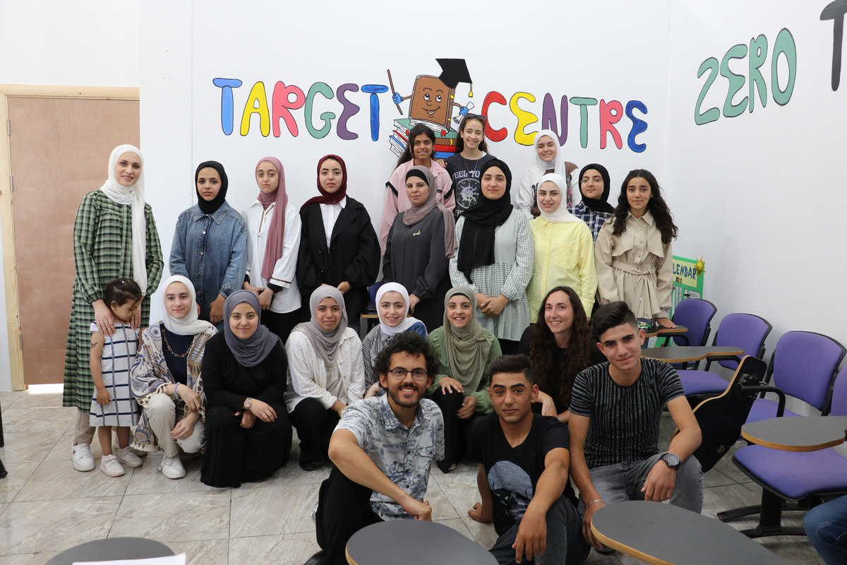 Volunteer In Palestinian Schools